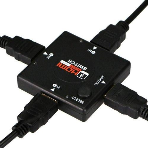 Zlučovač HDMI - 3x vstup HDMI , 1x výstup HDMI
