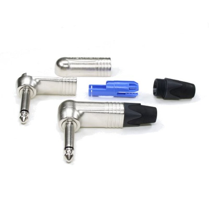 Jack Neutrik 6,3 mm mono kovový,uhlový