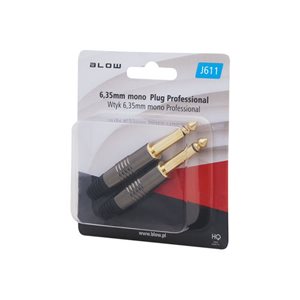Jack Blow 6,3 mm mono kovový / cena za pár