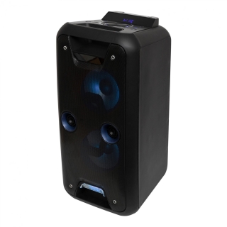  Party reprobox, 2 x 20 cm, aku, BT, LED PAR 220BT