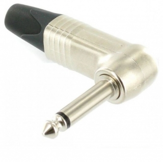 Jack Neutrik 6,3 mm mono kovový,uhlový
