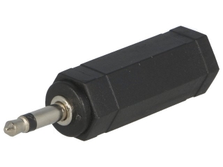 Redukcia jack Mono 6,3mm/jack 3,5mm plastová