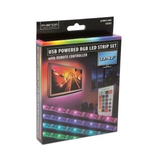 TV-RGB USB LED pásik s ovládačom k 32"-42" TV